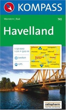 Kompass karten havelland - kompass,