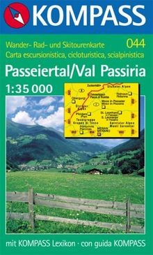 Kompass karten passeiertal - karten,,