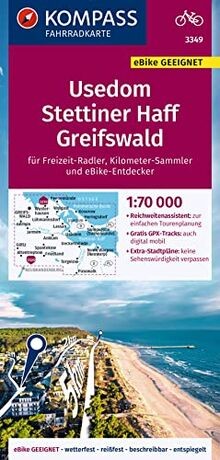Kompass fahrradkarte 3349 - fahrradkarte,