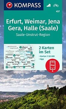 Kompass wanderkarten set - wanderkarten-set, 457