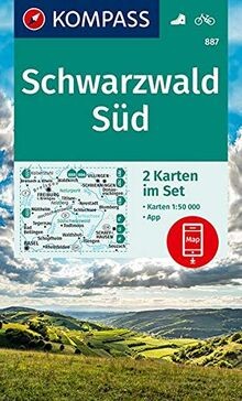 Kompass wanderkarten set 887 - wanderkarten-set,