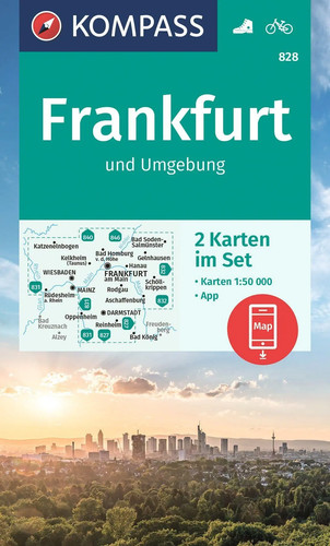 Kompass wanderkarten set 828 - kompass,