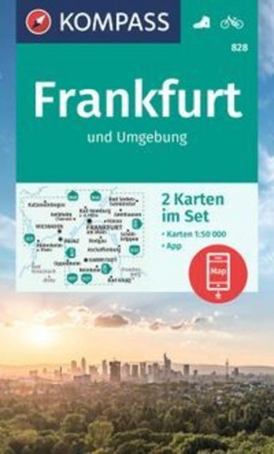 Kompass wanderkarten set 828 - kompass, wanderkarten-set