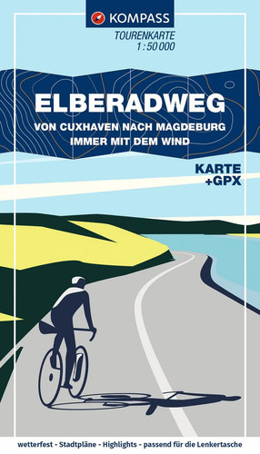 Kompass fahrrad tourenkarte - kompass, fahrrad-tourenkarte
