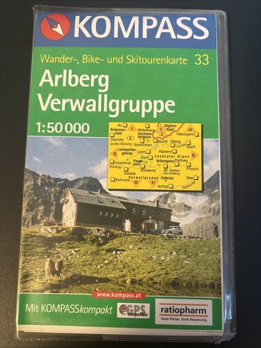Kompass arlberg verwallgruppe - kompass, arlberg/verwallgruppe