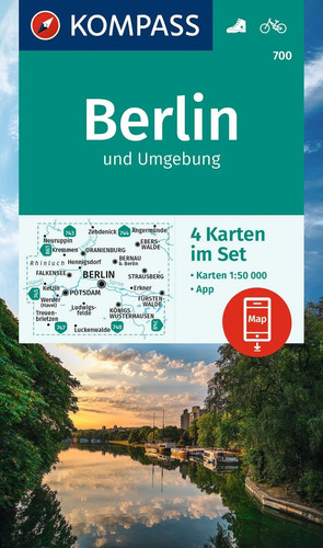 Kompass wanderkarten set 700 - kompass,