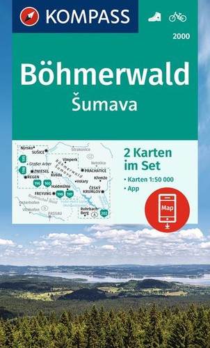 Kompass wanderkarten set 2000 - wanderkarten-set,