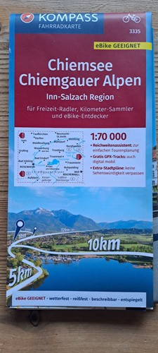 Kompass fahrradkarte 3335 - kompass,