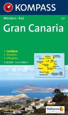 Kompass karten gran canaria - karten,,