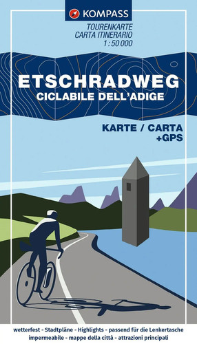 Kompass fahrrad tourenkarte - kompass, fahrrad-tourenkarte