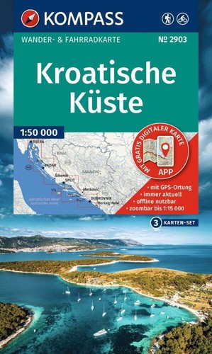 Kompass wanderkarten set - wanderkarten-set, 2903