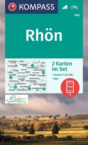 Kompass wanderkarten set 460 - kompass, wanderkarten-set