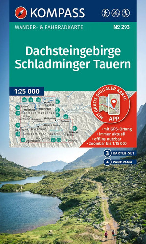Kompass wanderkarten set 293 - kompass, wanderkarten-set