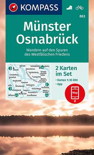 Kompass wanderkarten set 863 - kompass,