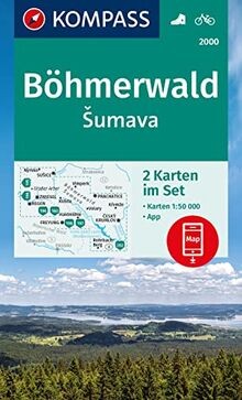 Kompass wanderkarten set 2000 - wanderkarten-set,