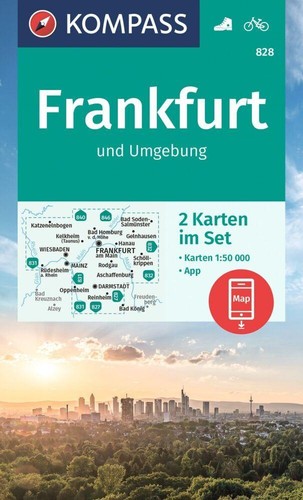 Kompass wanderkarten set 828 - kompass,