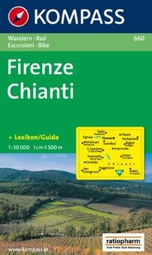 Kompass karten firenze - kompass,