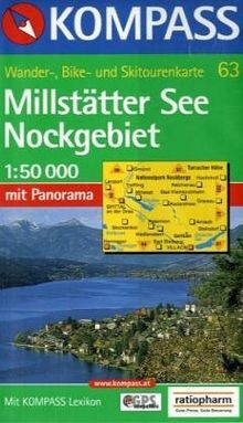 Kompass karten millstätter - karten,,